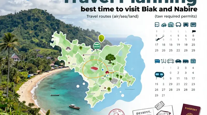 Planning Your Trip: Best Time to Visit, How to Get to Biak and Nabire, and Essential Permits
