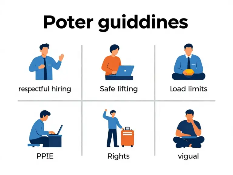 Porter Regulations and Best Practices: Rights, Loads, Hiring Etiquette, and Safety Protocols