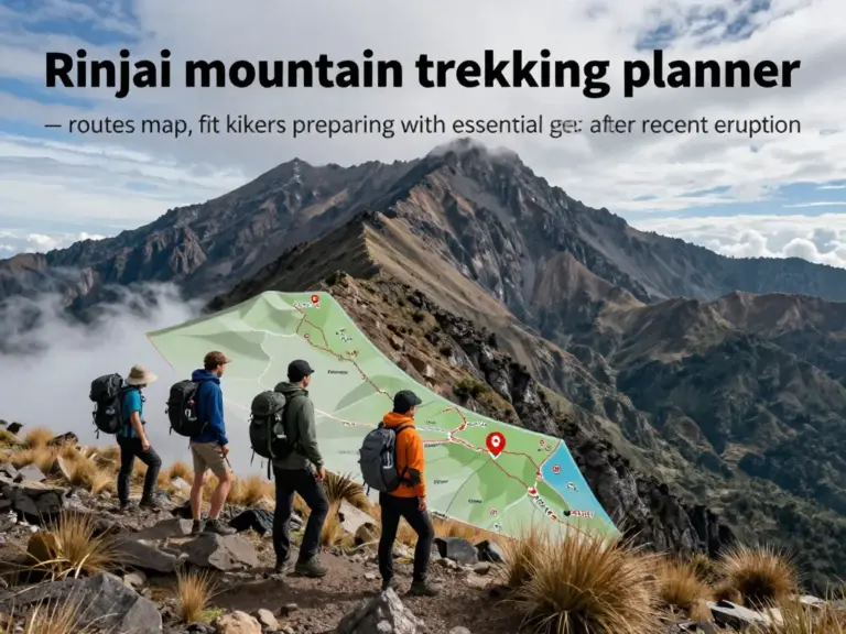 Rinjani Trek Planner: Complete Guide to Routes, Fitness Preparation, Essential Gear, and Post-Eruption Safety Updates