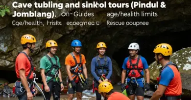 Safety Gear, Risks, and How Guides Manage Hazards in Pindul and Jomblang (including age/health limits and emergency procedures)