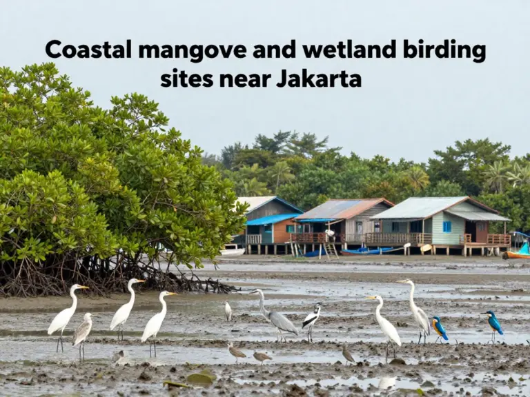 Top mangrove and wetland birding sites within easy reach of Jakarta: habitats, target species, and best seasons