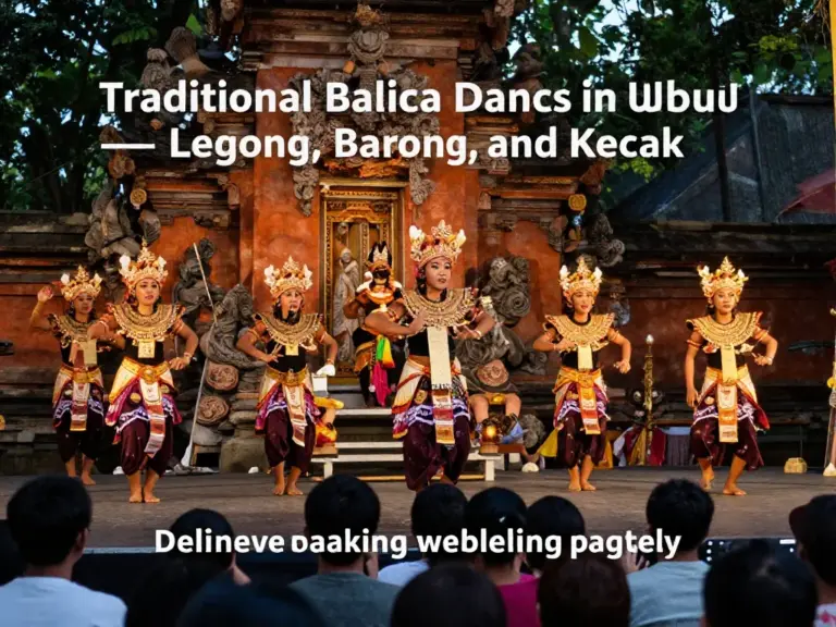 Traditional Dance Performances in Ubud: Where to Watch, Performance Types (Legong, Barong, Kecak) and Cultural Etiquette