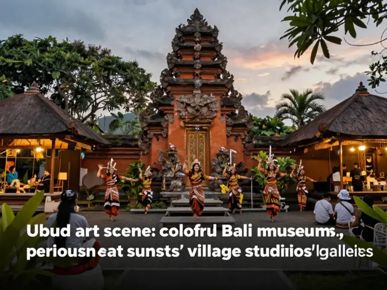 Ubud for Art Lovers: Ultimate Guide to Museums, Dance Performances, and Artist Villages
