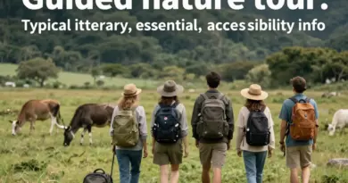What to expect on a guided tour: typical itineraries, required gear, accessibility, and wildlife-watching tips
