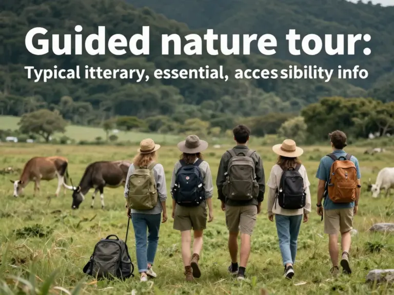 What to expect on a guided tour: typical itineraries, required gear, accessibility, and wildlife-watching tips