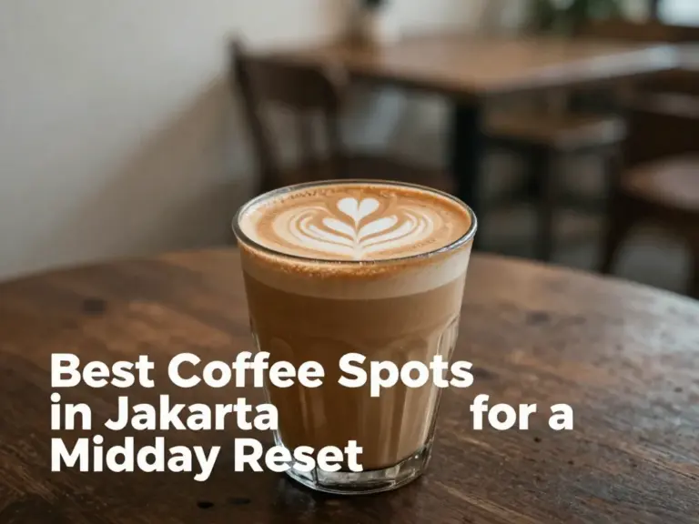 Where to Find the Best Coffee Spots in Jakarta for a Midday Reset