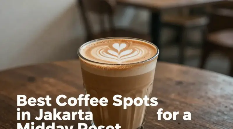 Where to Find the Best Coffee Spots in Jakarta for a Midday Reset