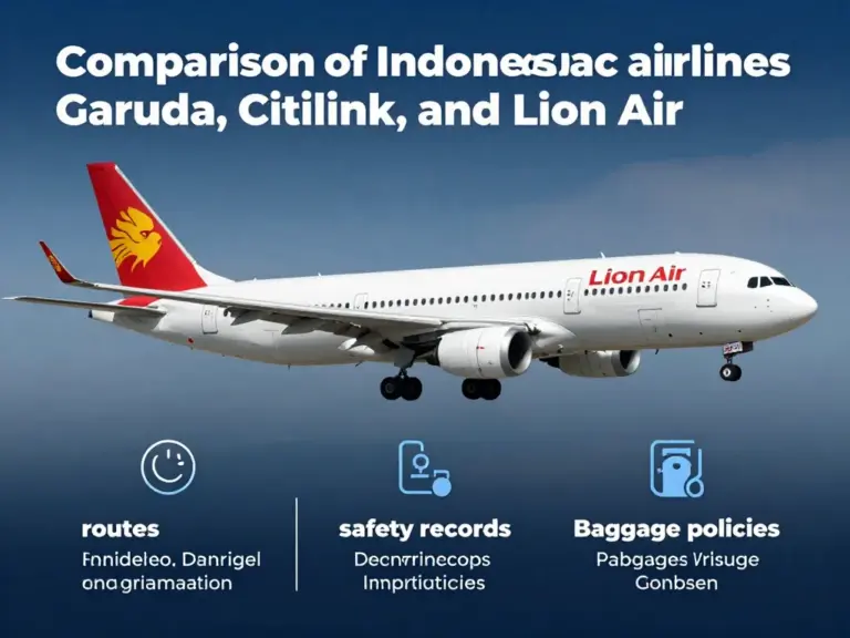 Why choose between Garuda, Citilink, and Lion Air? Comparing routes, fares, safety records, and baggage policies for domestic travel in Indonesia