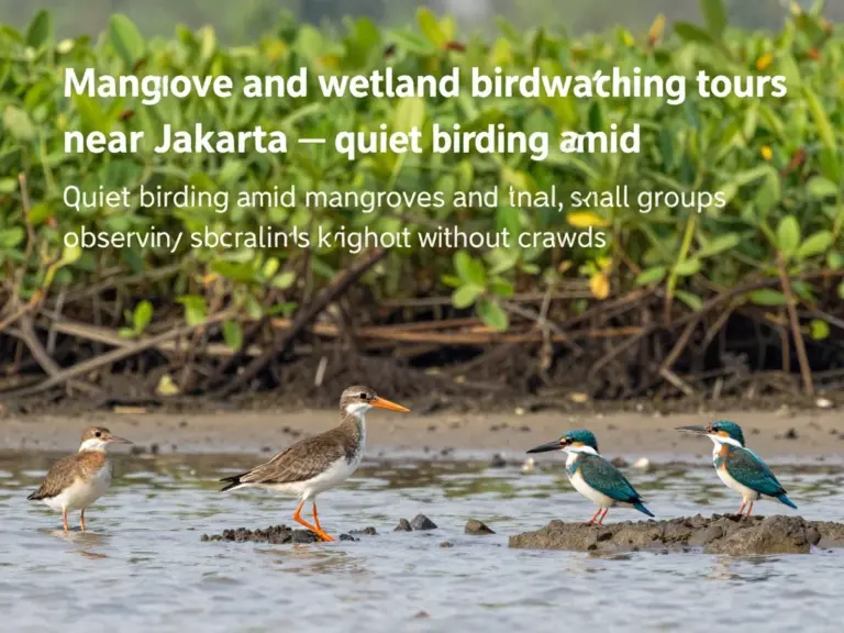 Why choose mangrove and wetland tours near Jakarta? Understanding birding without the crowds and who these tours are for
