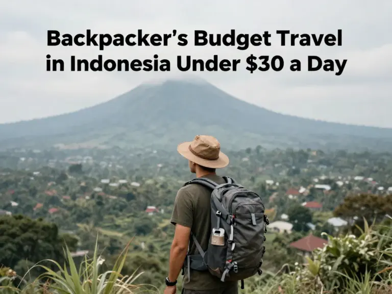 A Backpacker’s Budget Guide to Indonesia: How to Travel for Under  a Day