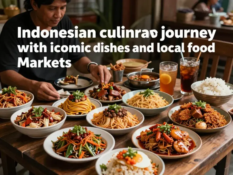 A Culinary Journey Through Indonesia: Must-Try Dishes and Where to Find Them