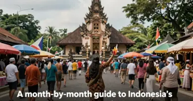 A Month-by-Month Guide to Indonesia’s Most Unforgettable Festivals and Events