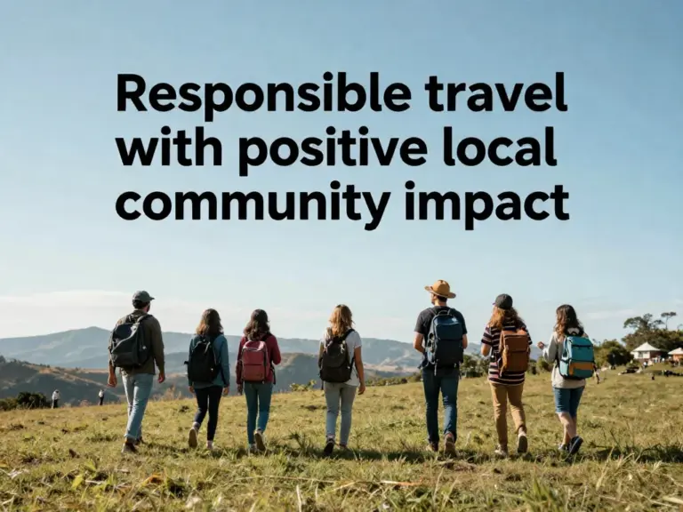Best Ways to Travel Responsibly and Make a Positive Local Impact