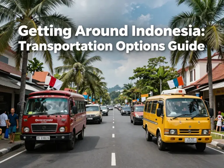 Getting Around Indonesia: The Ultimate Guide to Transportation Options for Every Traveler