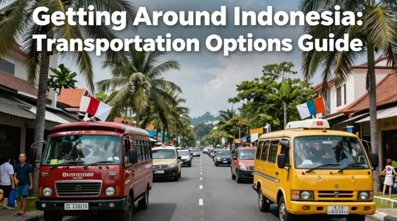 Getting Around Indonesia: The Ultimate Guide to Transportation Options for Every Traveler