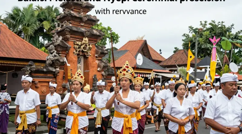The Balinese Melasti and Nyepi Ceremonies: A Respectful Guide to Traditions, Etiquette, and What to Expect