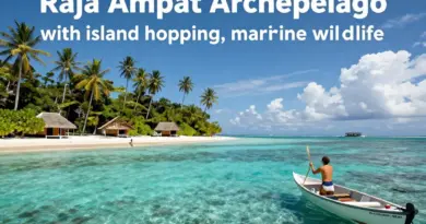 The Raja Ampat Archipelago: A Complete Guide to Island Hopping, Marine Wildlife, and Unforgettable Adventures