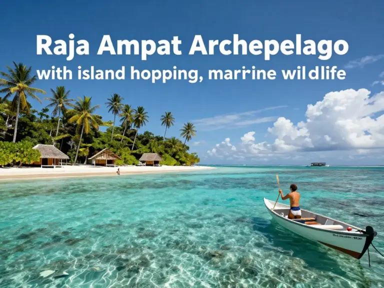 The Raja Ampat Archipelago: A Complete Guide to Island Hopping, Marine Wildlife, and Unforgettable Adventures