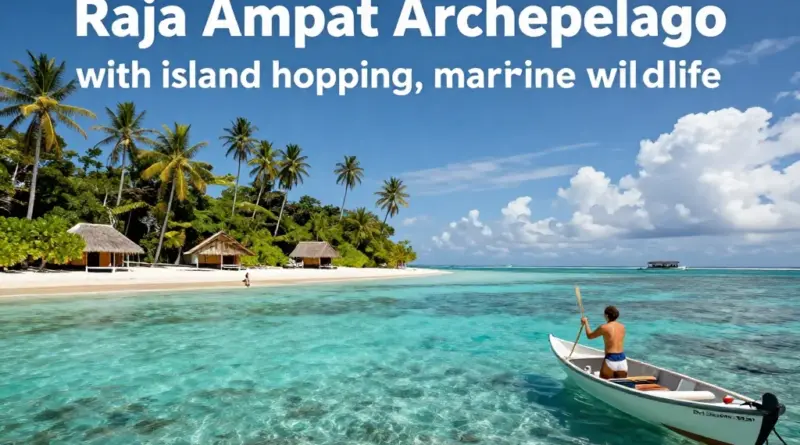 The Raja Ampat Archipelago: A Complete Guide to Island Hopping, Marine Wildlife, and Unforgettable Adventures