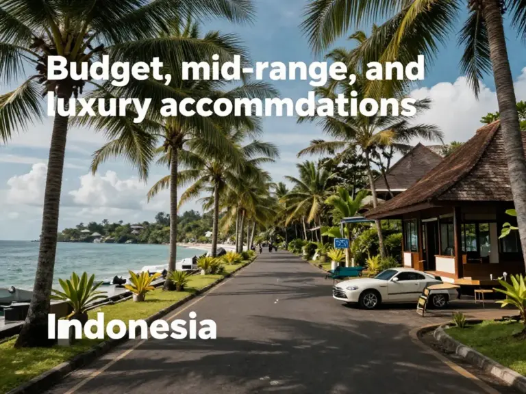 Best Areas to Find Budget Guesthouses, Mid-Range Hotels, and Luxury Resorts in Indonesia