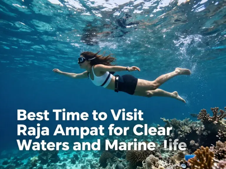Best Time to Visit Raja Ampat for Clear Waters, Marine Life, and Smooth Travel