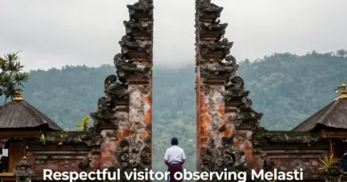 How to Observe Melasti and Nyepi Respectfully as a Visitor