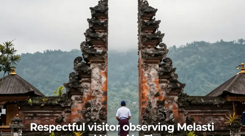 How to Observe Melasti and Nyepi Respectfully as a Visitor