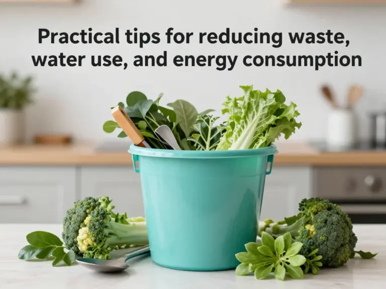 Practical Tips for Reducing Waste, Water Use, and Energy Consumption