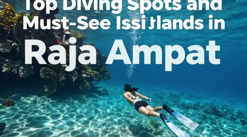 Top Diving Spots and Must-See Islands in Raja Ampat