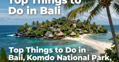 Top Things to Do in Bali, Komodo National Park, and Flores
