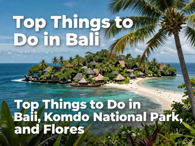 Top Things to Do in Bali, Komodo National Park, and Flores