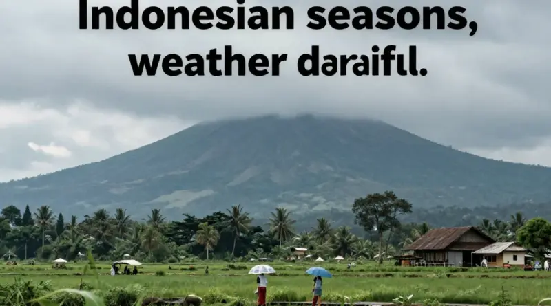 How Indonesia’s Seasons Work: Understanding Weather, Rainfall, and Regional Differences