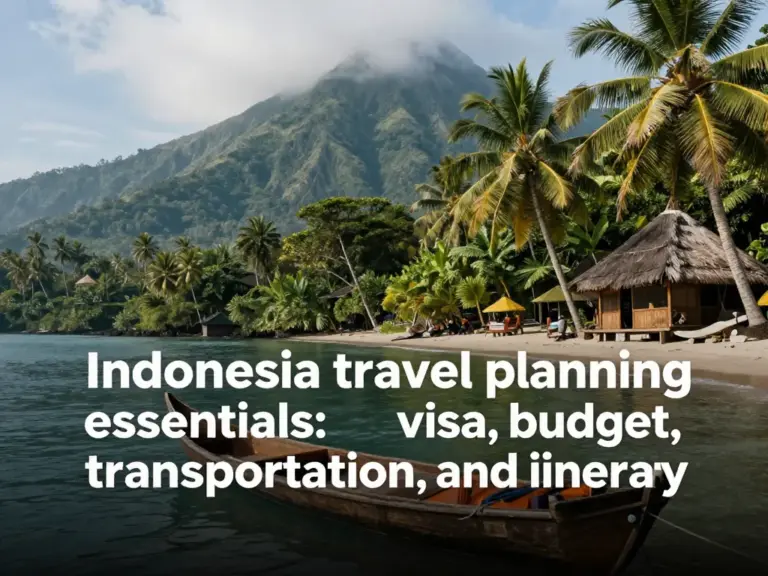 How to Plan Your Indonesia Trip: Visas, Budget, Transportation, and Itineraries
