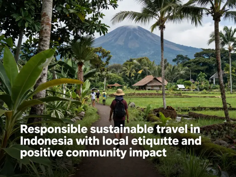 How to Travel Responsibly in Indonesia: Sustainable Tips, Etiquette, and Local Impact