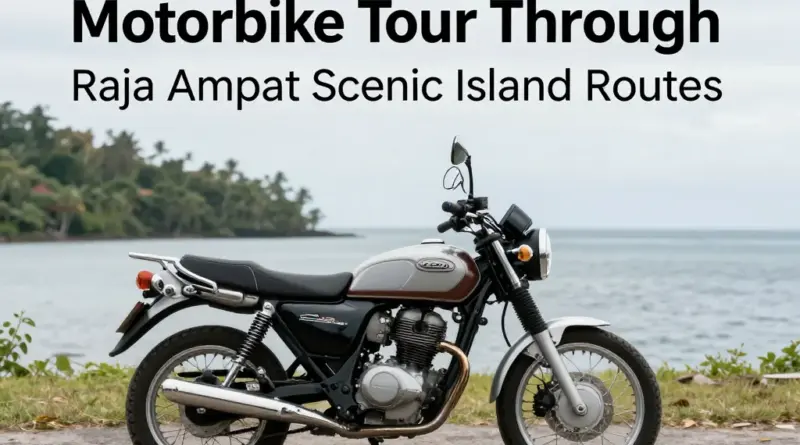 Motorbike Loop in Raja Ampat: A Complete Guide to Scenic Routes and Island Stops