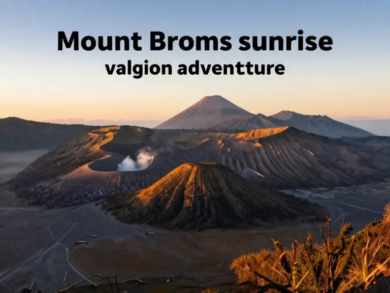 Mount Bromo Reimagined: The Ultimate Sunrise Tour and Volcano Adventure Guide