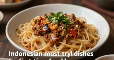 Must-Try Indonesian Dishes for First-Time Food Lovers