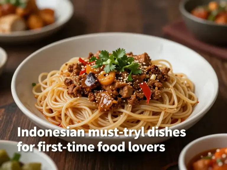 Must-Try Indonesian Dishes for First-Time Food Lovers