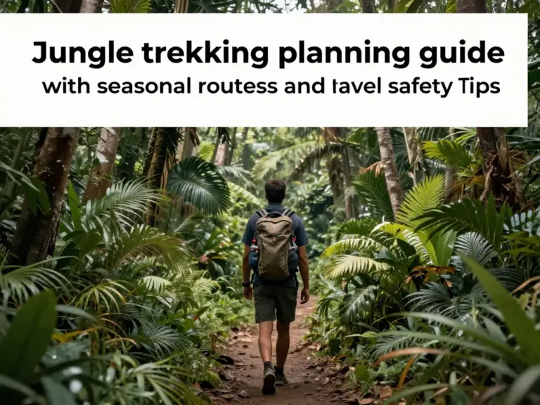 Planning Your Jungle Trek: Best Seasons, Trek Routes, and Travel Tips for a Safe Adventure