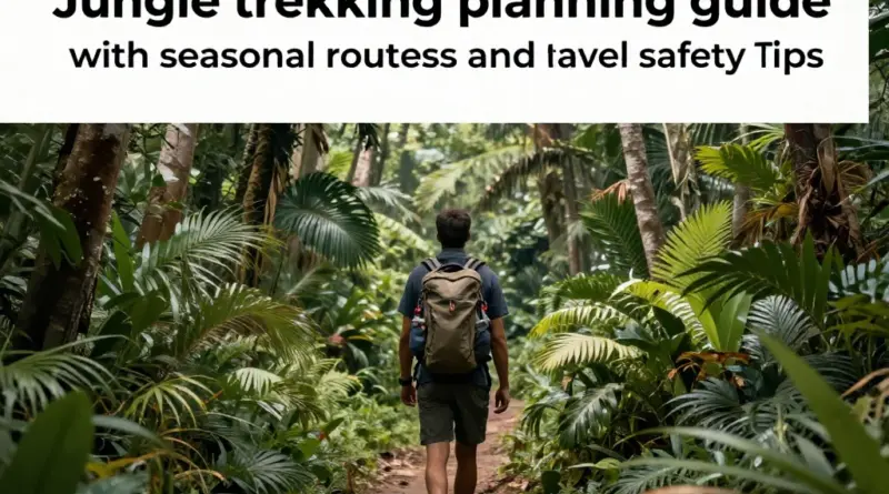 Planning Your Jungle Trek: Best Seasons, Trek Routes, and Travel Tips for a Safe Adventure
