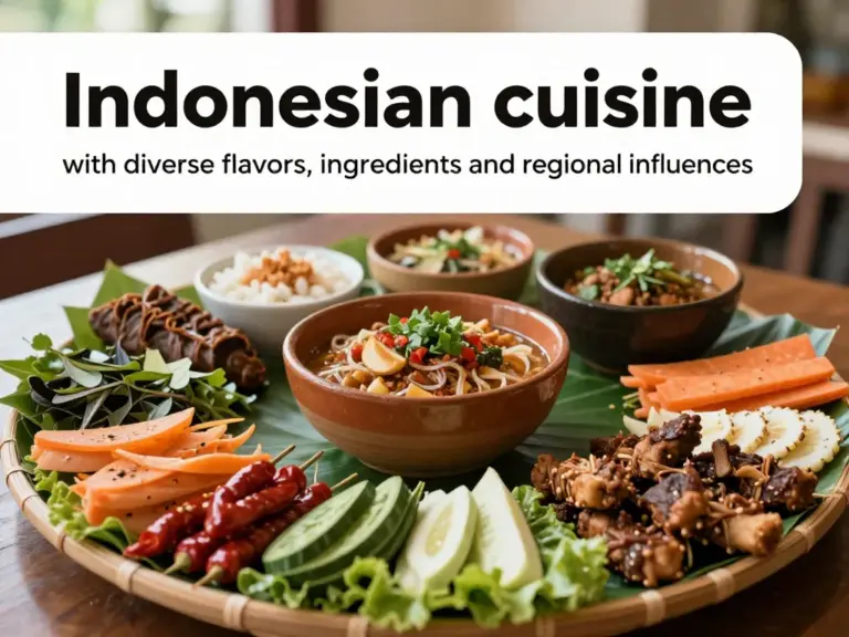 What Makes Indonesian Cuisine Unique? Key Flavors, Ingredients, and Regional Influences