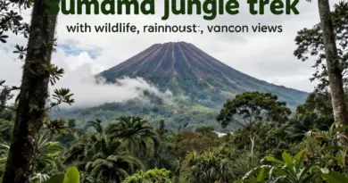 What to Expect on a Sumatra Trek: Wildlife, Rainforest, and Volcano Views