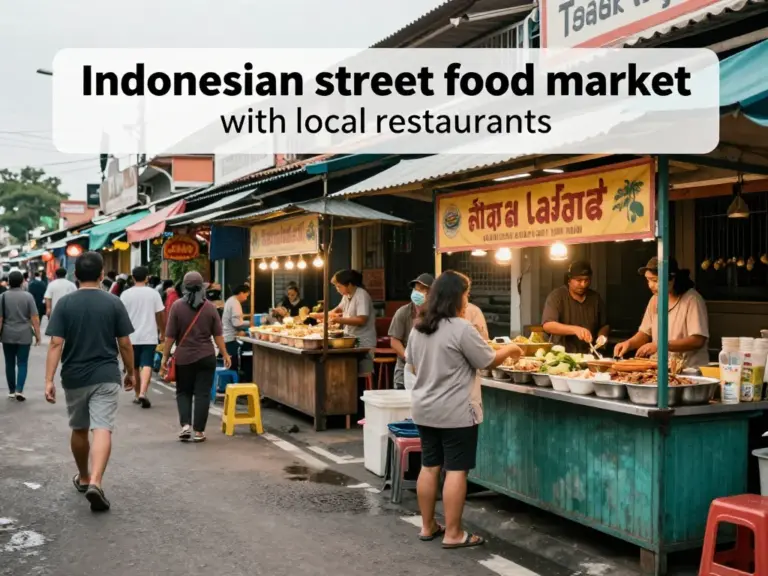 Where to Find the Best Indonesian Street Food and Local Restaurants