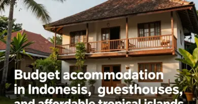 Where to Stay in Indonesia on a Budget: Hostels, Guesthouses, and Affordable Islands