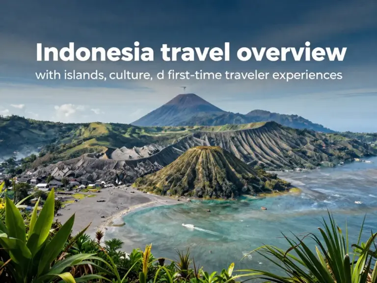 Why Visit Indonesia? A First-Time Traveler’s Overview of Islands, Culture, and Experiences