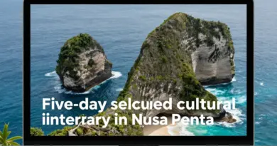 A 5-Day Cultural Itinerary in Nusa Penida Away from the Crowds