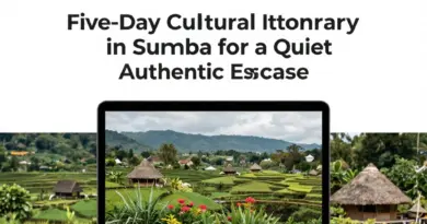 A 5-Day Cultural Itinerary in Sumba for a Quiet, Authentic Escape