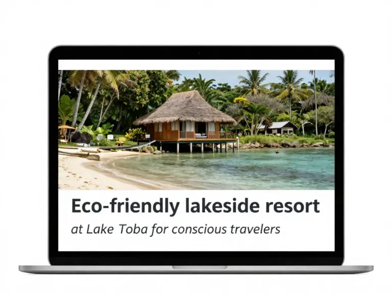 Best Eco-Friendly Resorts in Lake Toba for Conscious Travelers