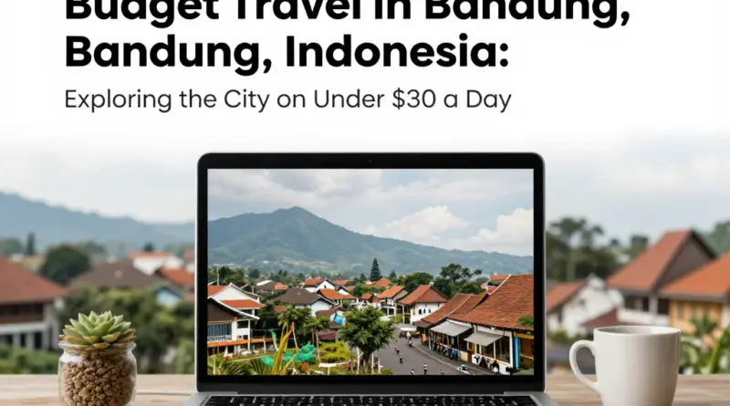 Budget Travel in Bandung: How to Explore the City for Under  a Day