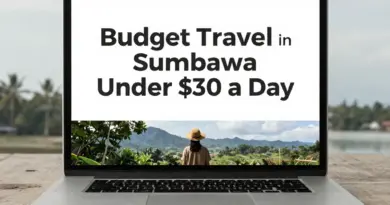 Budget Travel in Sumbawa: How to Explore for Under  a Day